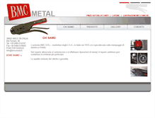 Tablet Screenshot of bmcmetal.it